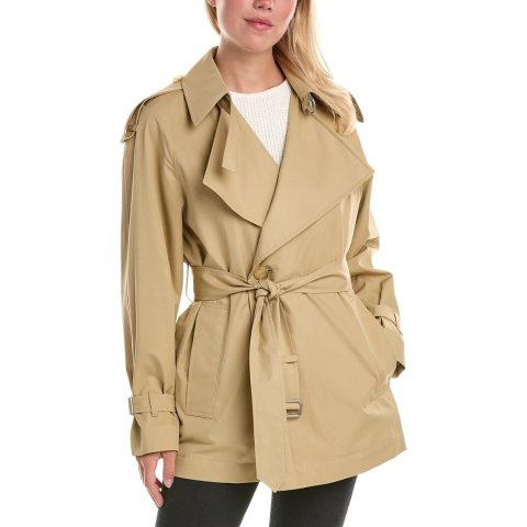 Gabardine Trench Jacket