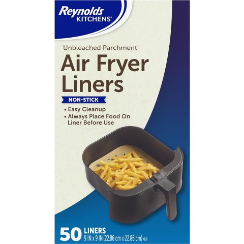 Reynolds 空气炸锅专用一次性烘焙纸 50张