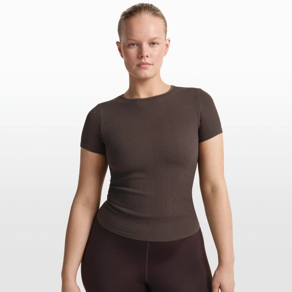 Ribbed Seamless Baby T-Shirt