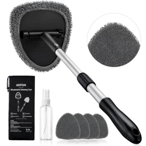 AstroAI 21-Inch Extra-Long Windshield Cleaner & Interior Detailing Kit