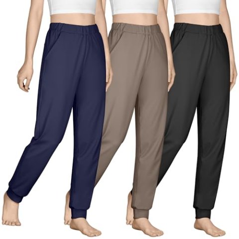 BIG ELEPHANT Girls Jogger Pants with Pockets Lightweight Athletic