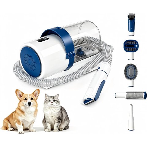 DUMOS DumosLifestyle Pet Grooming Vacuum Kit 2.5L for Dogs and Cats