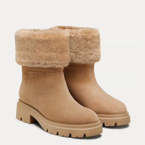 Hudson Shearling Bootie