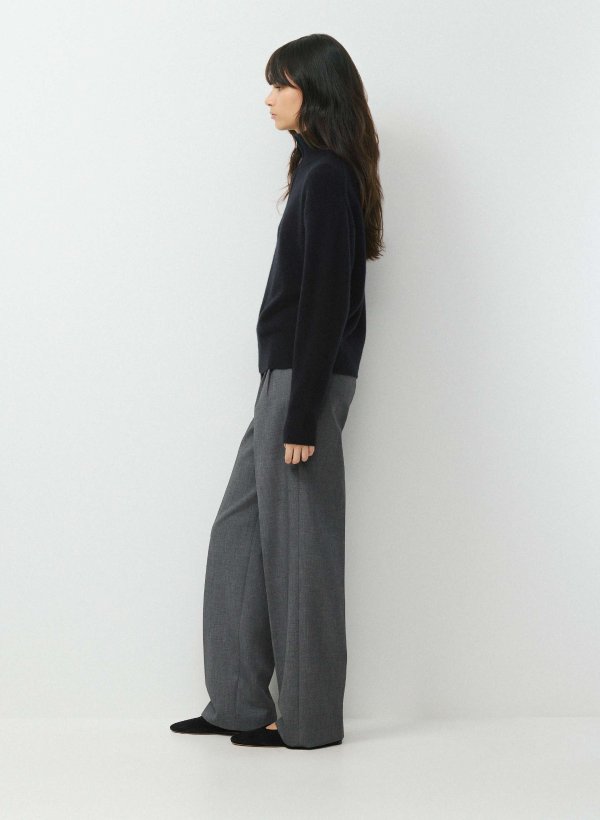 Essential Cashmere Metaphor 羊绒半拉链卫衣