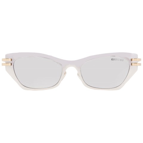 Dior CDIOR B3U F0A4 Smoke Mirror Cat Eye Sunglasses CD40143U 53mm