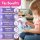 BSCOOL Unicorn Fashion Design Sticker Book for Kids Activity