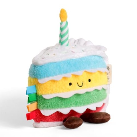 Itzy Ritzy Snuggles 生日蛋糕毛绒玩具