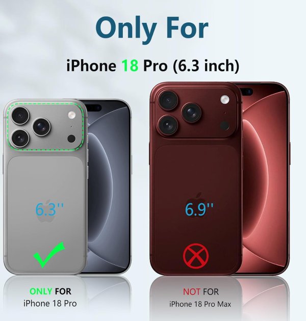 FNTCASE iPhone 18 Pro 保护壳 内置膜 支架