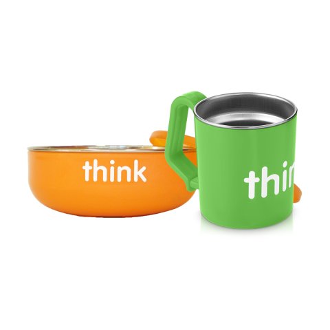 BPA Free Think Cup & Baby Bowl Set 7oz/10oz