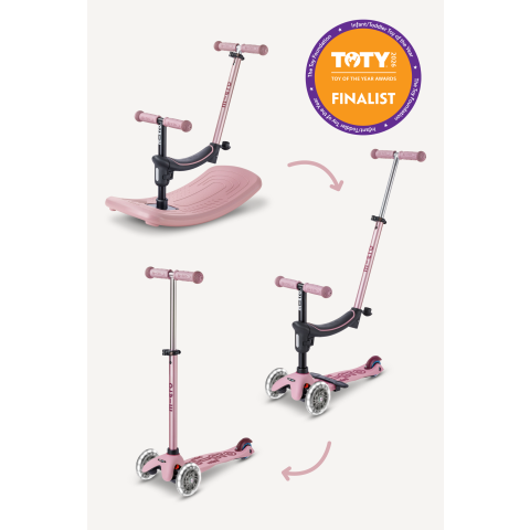 Mini Rock & Go LED 3-in-1 Scooter Light-Up Wheels
