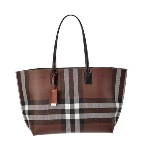 Check Medium Tote Bag