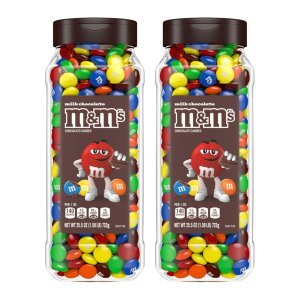 M&M s 牛奶巧克力糖 25.5盎司 2瓶 5组