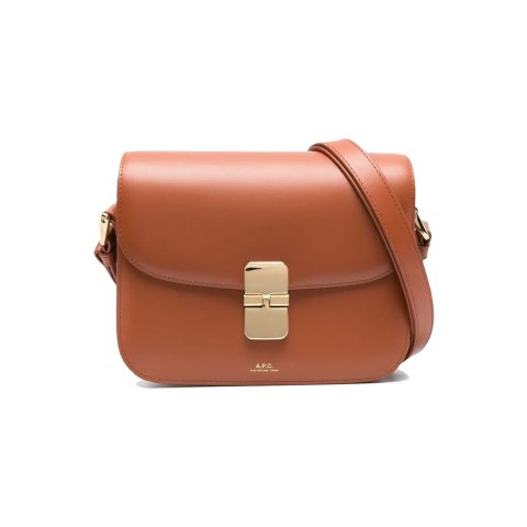 A.P.C.PETIT GRACE 单肩包 浅棕色
