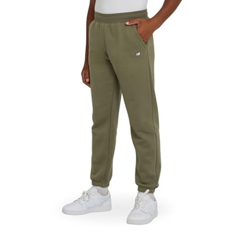 New Balance Boys Relaxed Fit Cotton Blend Fleece Sweatpants (Sizes 4-20)