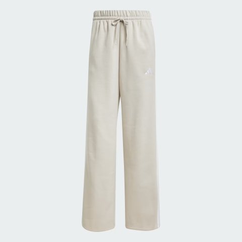 Essentials 3-Stripes Open-Hem French Terry Pants