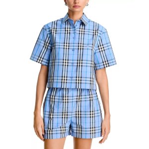 Burberry  Abby 格纹衬衫  