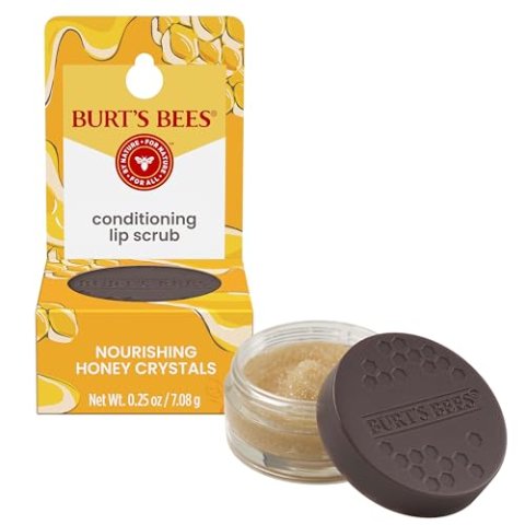 Burt's Bees Conditioning Honey Lip Scrub with Honey Crystals 0.25 oz