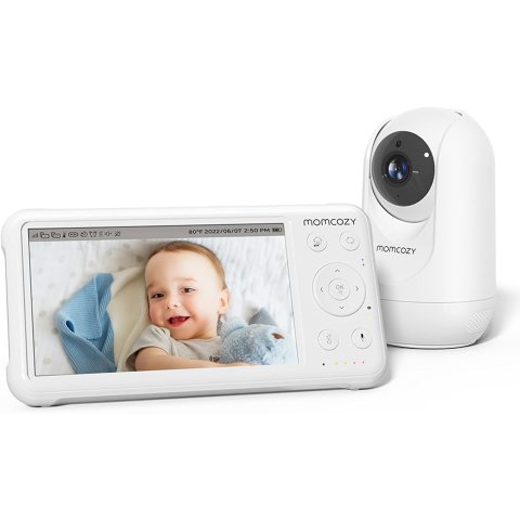 Momcozy 5" 1080P HD Video Baby Monitor with Camera and Audio