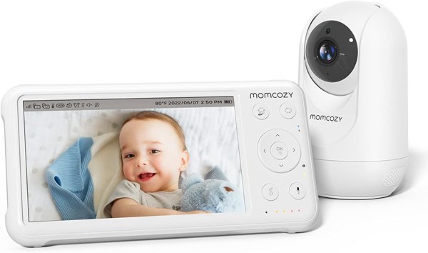 Momcozy 5英寸 1080P 婴儿监视器 摄像头音频