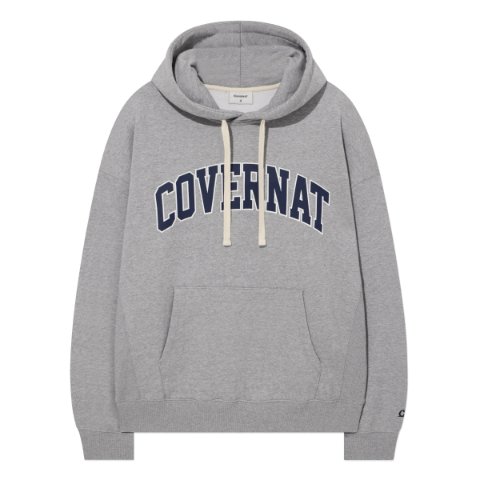 COVERNATArch Logo Hoodie Melange Gray
