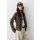 Fitted Velvet Military Jacket