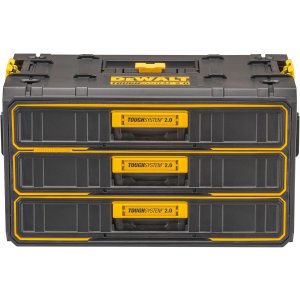 Dewalt  TOUGHSYSTEM 2.0 三抽屉工具收纳箱