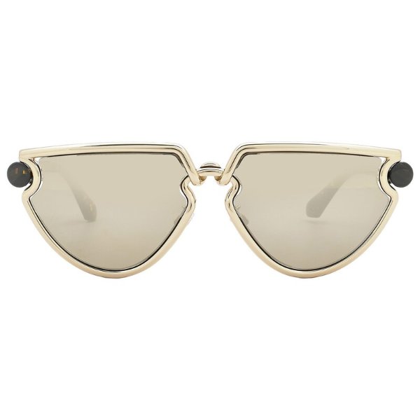 Burberry BE3152 Mirror Irregular Sunglasses 61mm