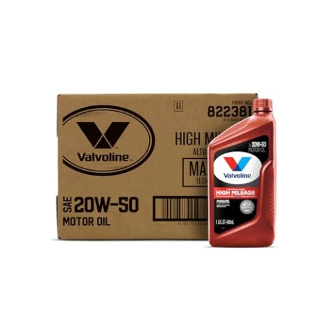 Valvoline MaxLife 20W-50 合成机油 1夸脱 6瓶装