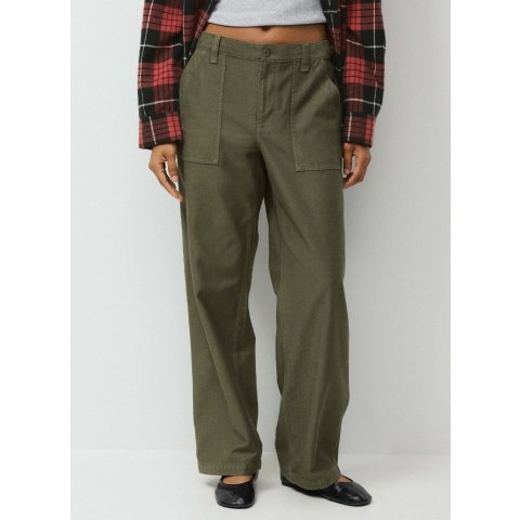 Saddle Pant 低腰纯棉休闲裤