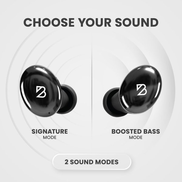 Back Bay Audio Mini Wireless Earbuds for Small Ears Bluetooth
