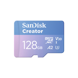 SanDisk闪迪 创作者内存卡 V30 128GB