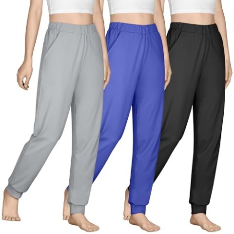 BIG ELEPHANT Girls Lightweight Jogger Pants with Pockets