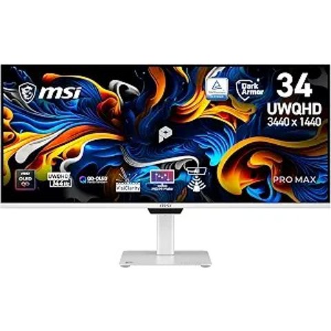  PRO MAX 341QPXW14G 34英寸 QD-OLED显示器 3440x1440 144Hz