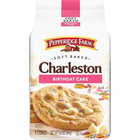 Pepperidge Farm Charleston Birthday Cake Cookies 8.6 oz