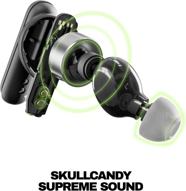 Skullcandy Smokin’ Buds Wireless Noise Isolating Earbuds