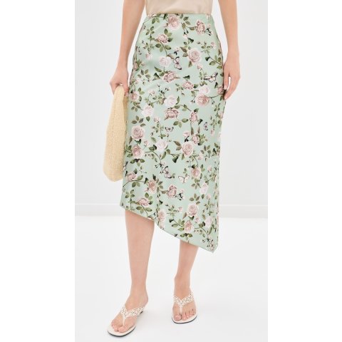  Maeve Asymmetrical Slip Skirt