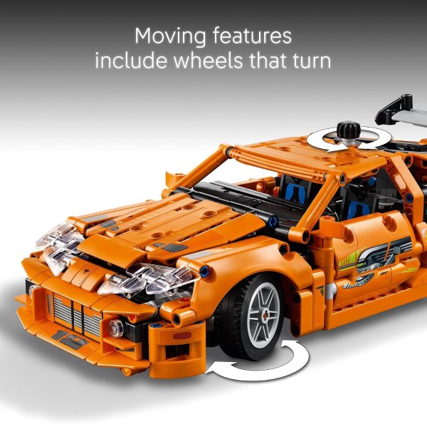  Technic Fast & Furious Toyota Supra MK4 Building Kit 810 Pieces 42204