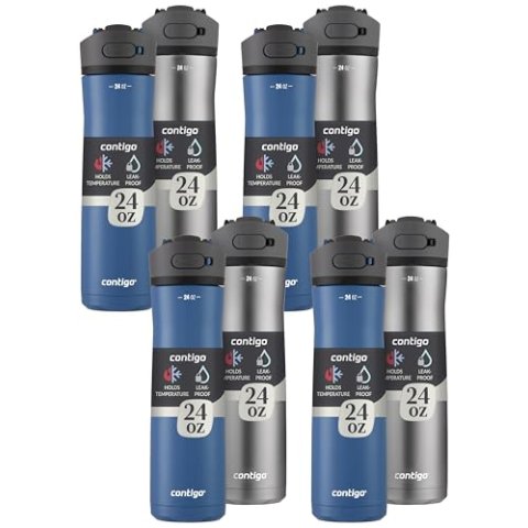 Contigo Ashland Chill Water Bottle 24oz (8-Pack)