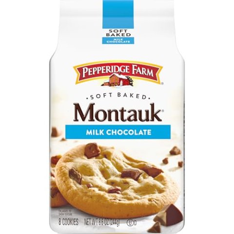 Pepperidge Farm Montauk 牛奶巧克力软曲奇 8.6盎司