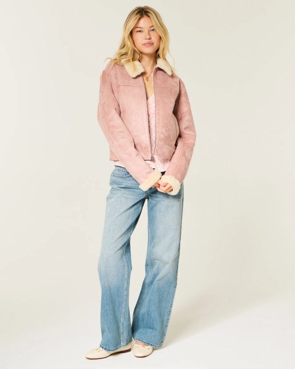 Women's Faux Shearling Jacket