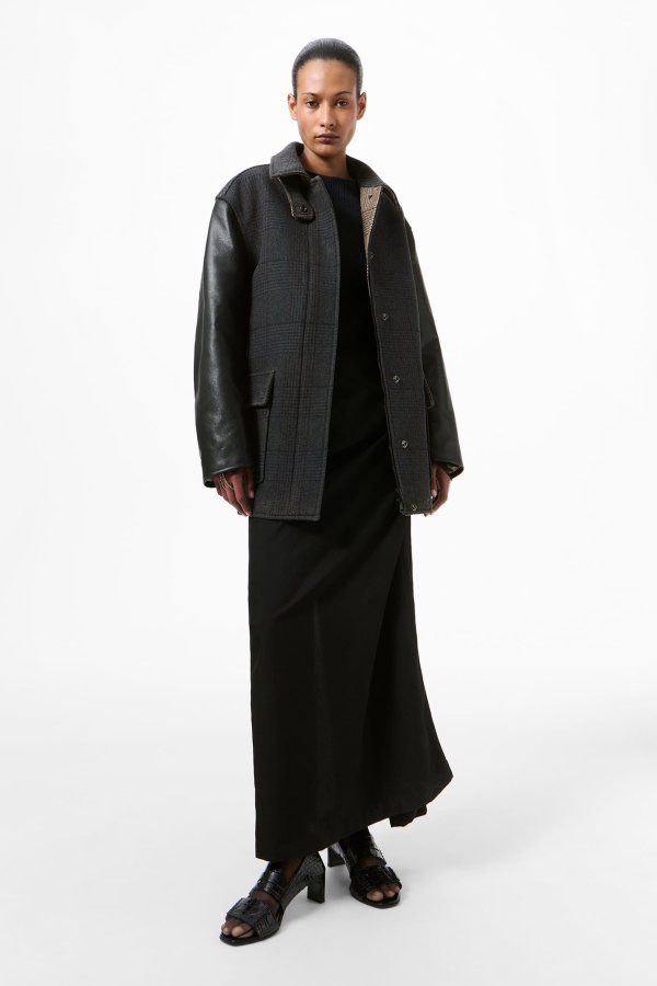 Still Jacket Bishop Check Tempered Wool