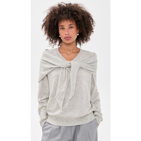 Lioness Olsen V Neck Knit Sweatshirt