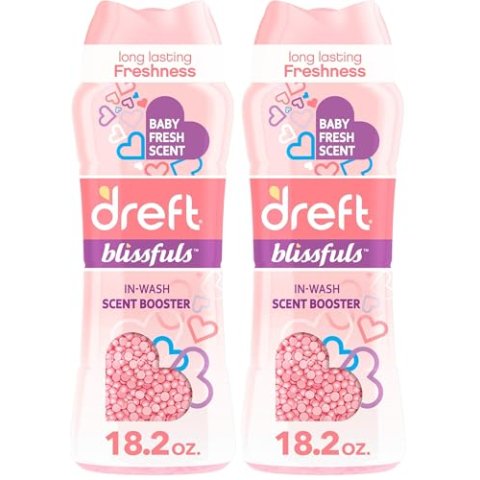 Dreft 洗衣香珠 婴儿清香 18.2盎司*2