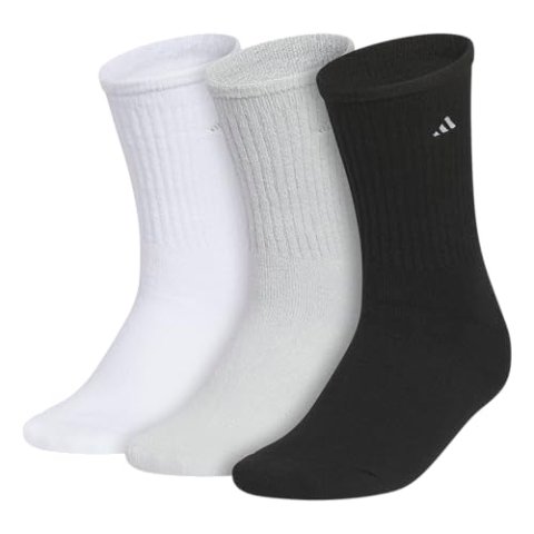 adidas 女士舒适软袜 3双装