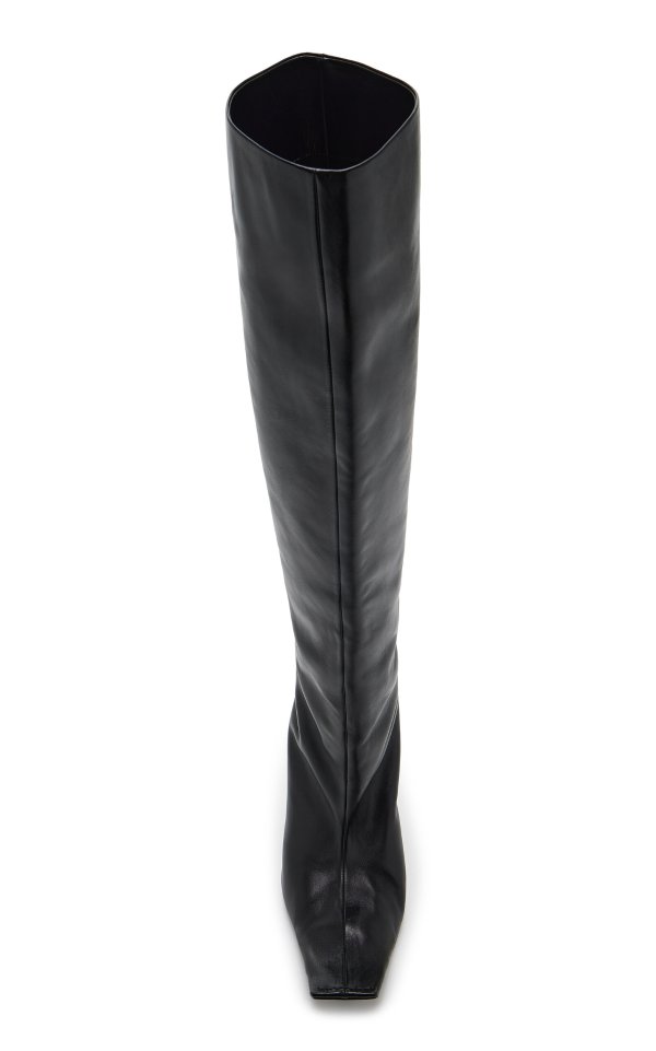 Marlene Leather Knee-High Boots