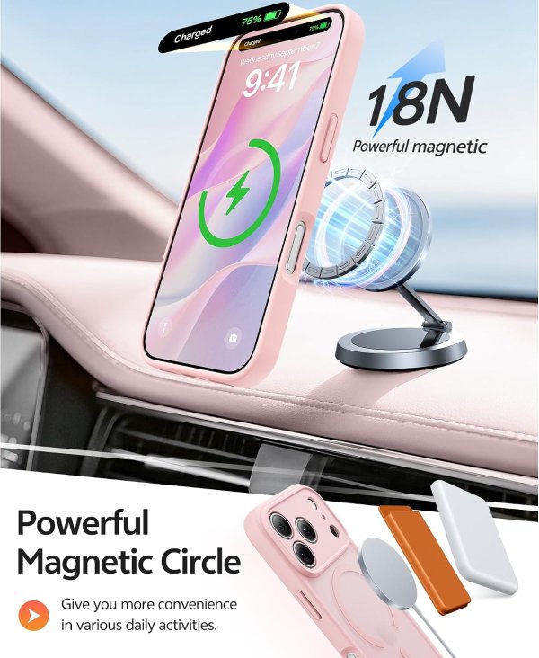 FNTCASE iPhone 18/17 Pro 磁吸手机壳 6.3英寸