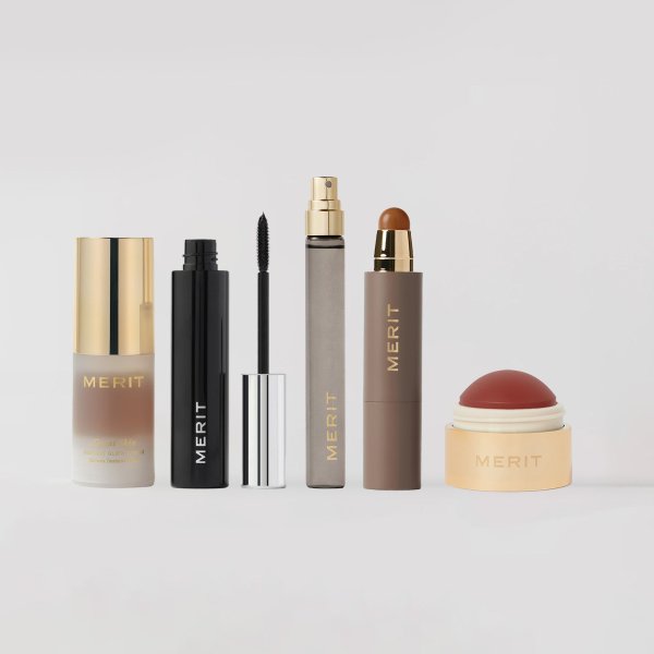 Merit The Bestsellers Set Full & Travel Size Makeup