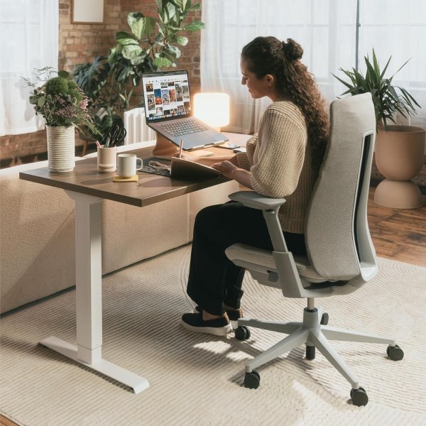Haworth Fern Ergonomic Office Chair Breathable Mesh Lumbar Support