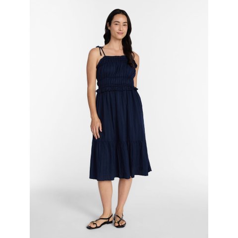 Time and Tru Women s Piped Midi Dress Sizes XS-XXXL