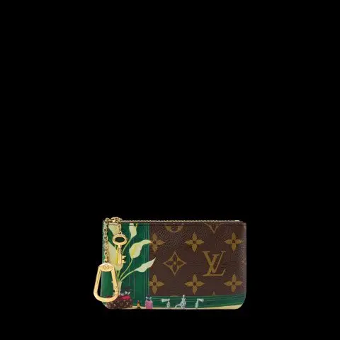 Pochette Cles Small Key Pouch Monogram Canvas
